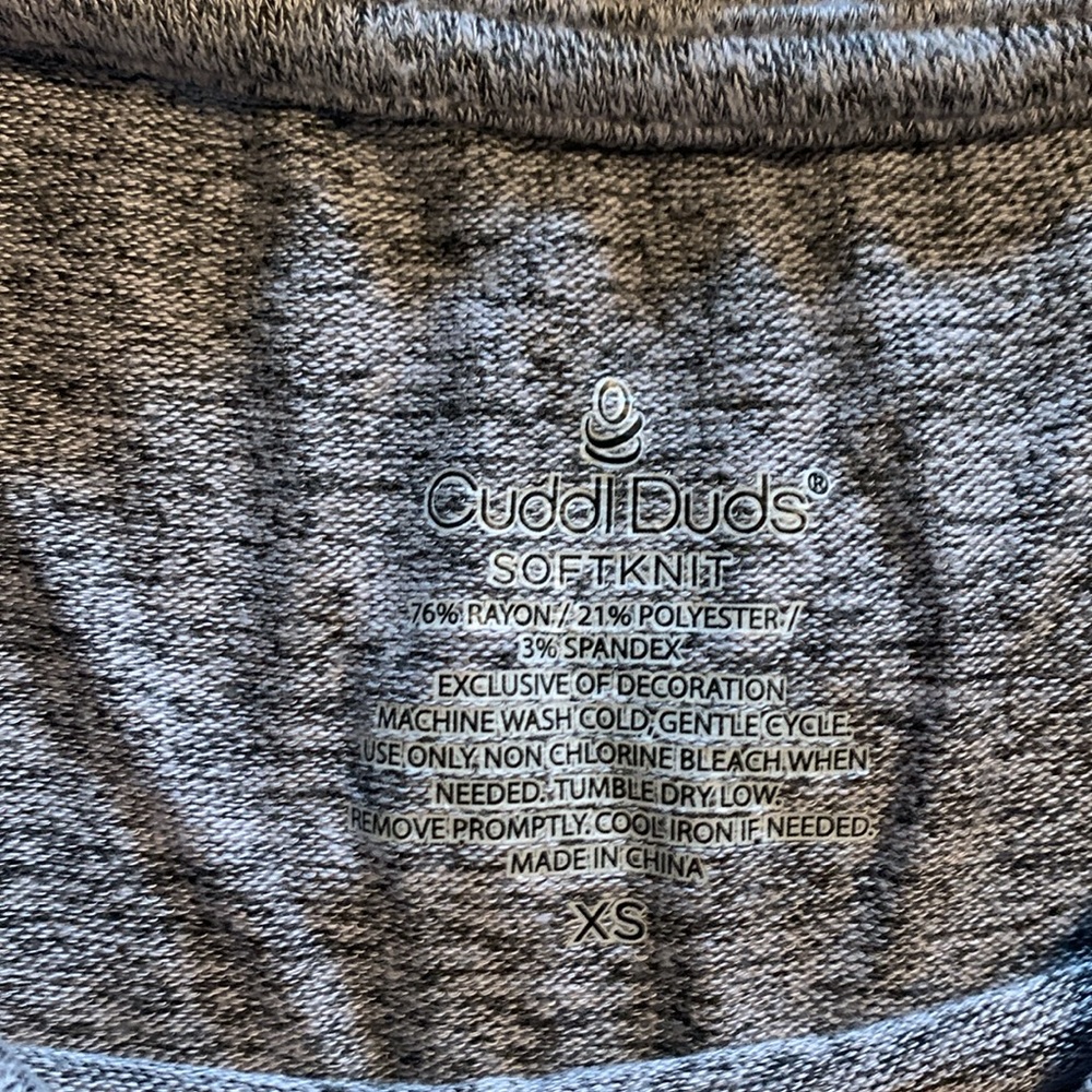 Womens cuddl duds top - Picture 2 of 4